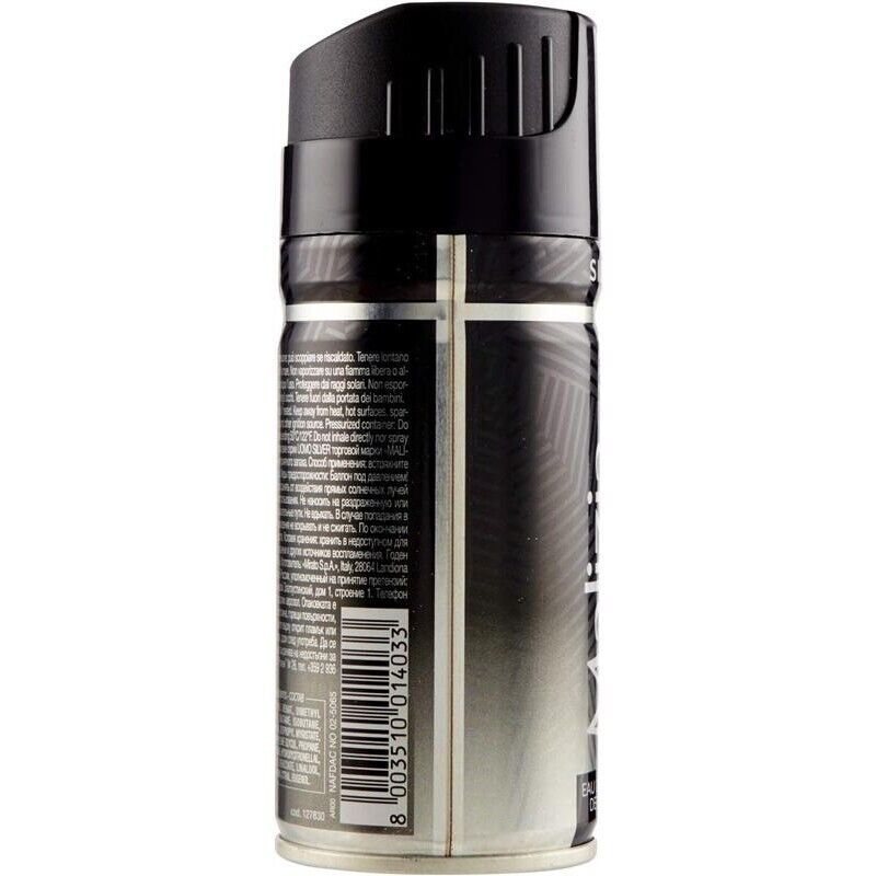 MALIZIA DEODORANTE SPRAY UOMO 150 ML SILVER