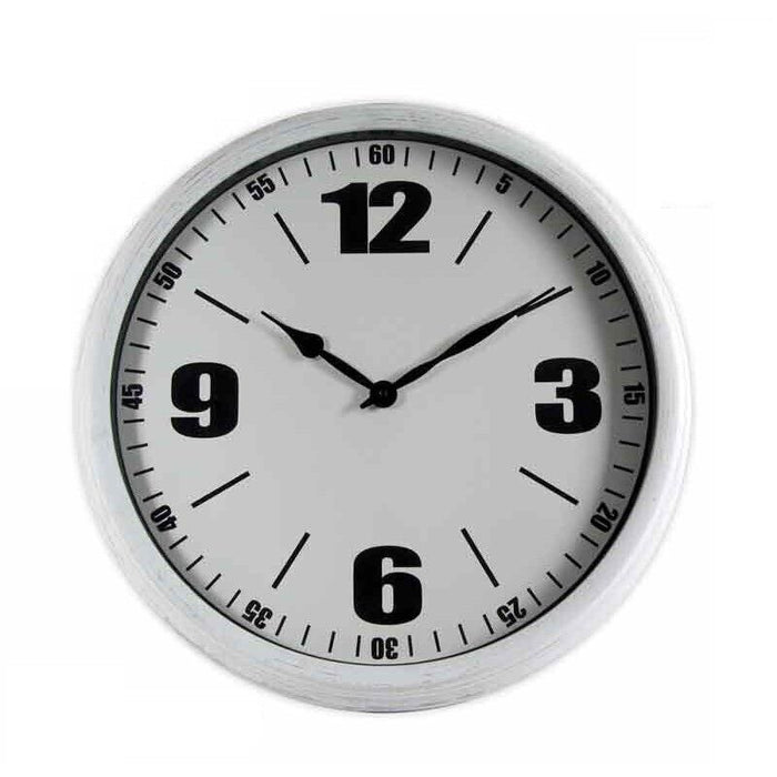 ERY OROLOGIO BIANCO DA PARETE 58X58X5,2 CM