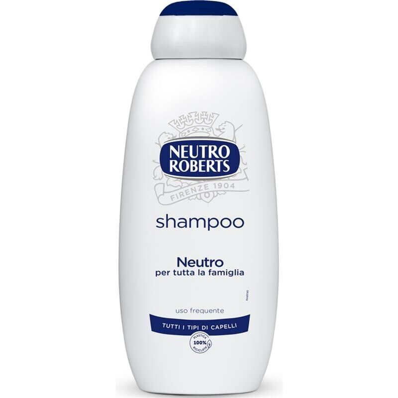 SET 6 NEUTRO ROBERTS SHAMPOO PER TUTTI I TIPI DI CAPELLI DA 450ML NEUTRO