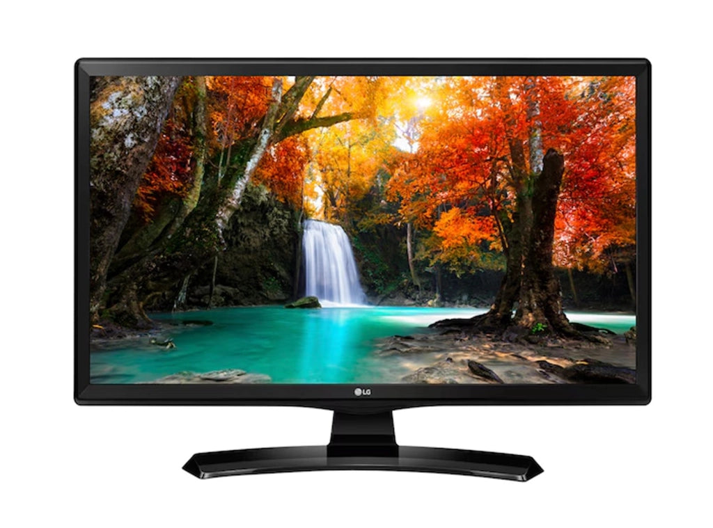 LG 28MT49VF 28 Pollici Monitor TV HD Ready con Nuovo Digitale Terrestre DVB-T2 per Computer Gaming o CCTV Privo di Accessori - Usato