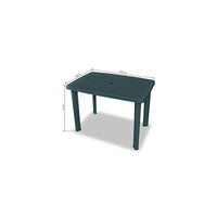 MAURY'S TAVOLO FARETTO DA ESTERNO 101 X 68 X H72 CM VERDE