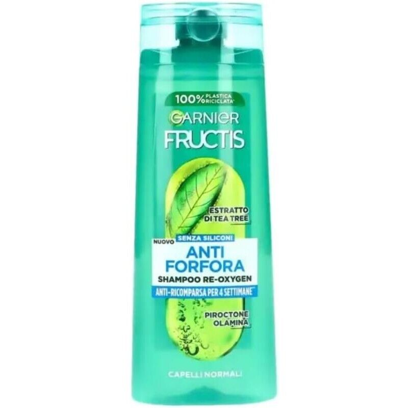 SET 3 GARNIER FRUCTIS SHAMPOO ANTIFORFORA PURIFICANTE 250 ML PER CAPELLI GRASSI