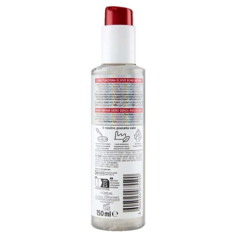 ELVIVE SIERO CAPELLI PER CAPELLI DANNEGGIATI BOND REPAIR DA 150 ML