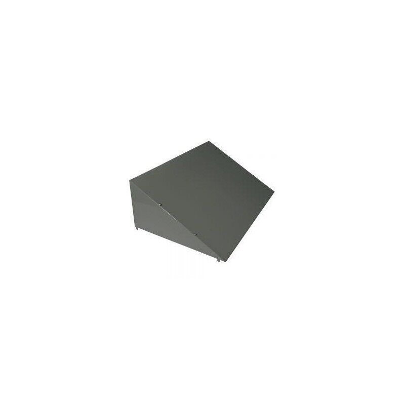 TETTO INCLINATO ANTIPOLVERE PER ARMADIO METALLICO 60 X 40 X H20 CM