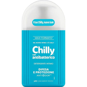 SET 6 CHILLY GEL DETERGENTE INTIMO DA 300ML MAXI NEW  ANTIBATTERICO