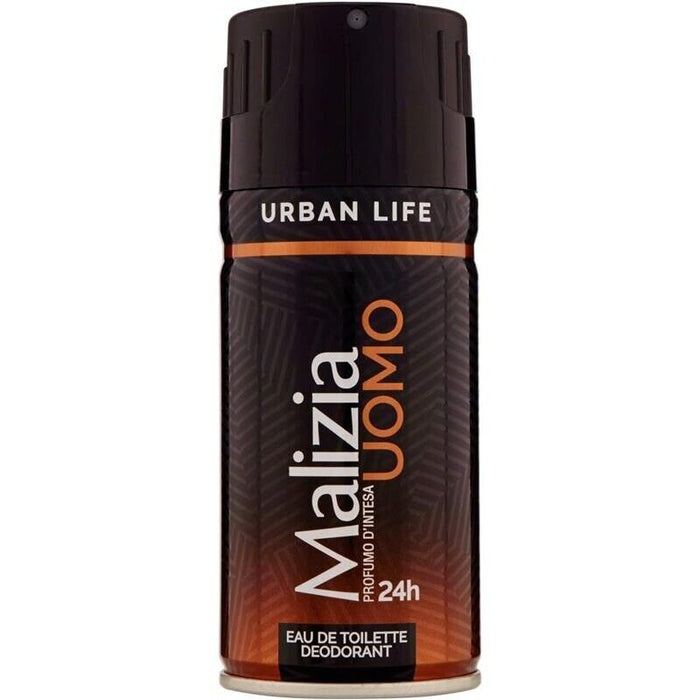 SET 6 PZ MALIZIA DEODORANTE SPRAY UOMO 150 ML URBAN