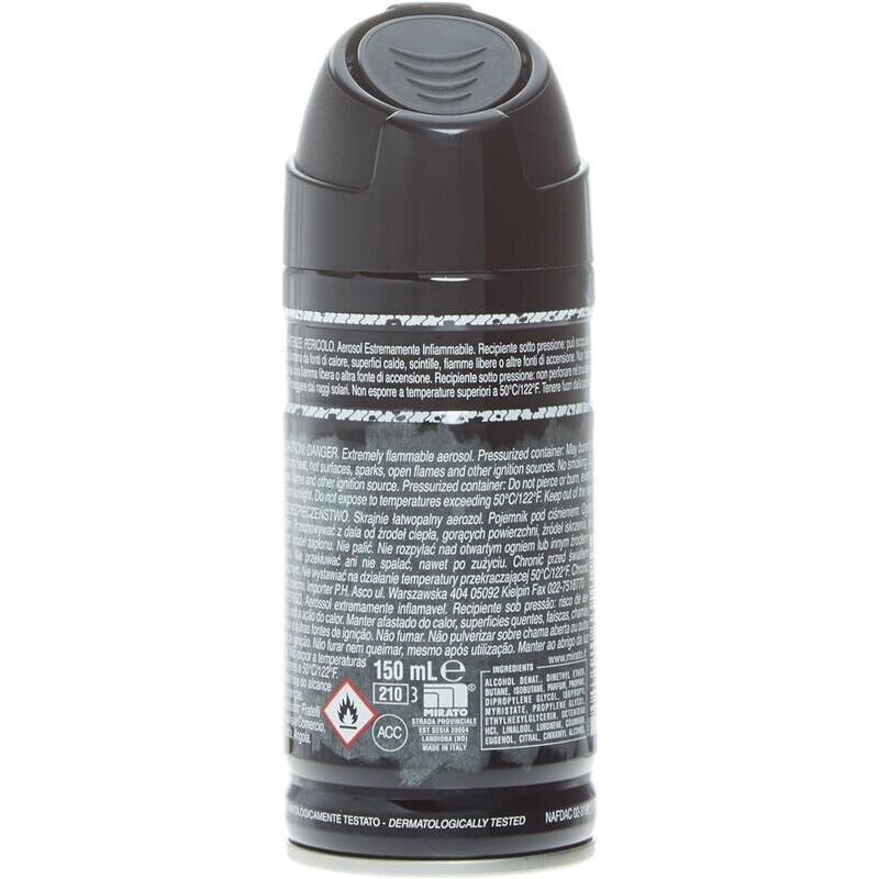 SET 6 PZ MALIZIA DEODORANTE SPRAY UOMO 150 ML URBAN