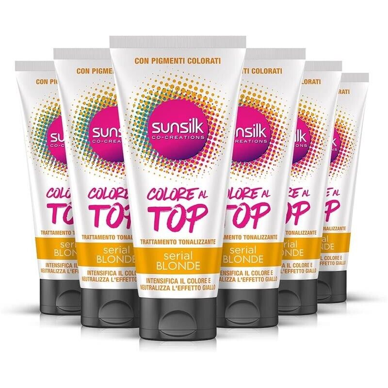 SUNSILK TRATTAMENTO TONALIZZANTE COLORE AL TOP 180 ML SERIAL BLONDE