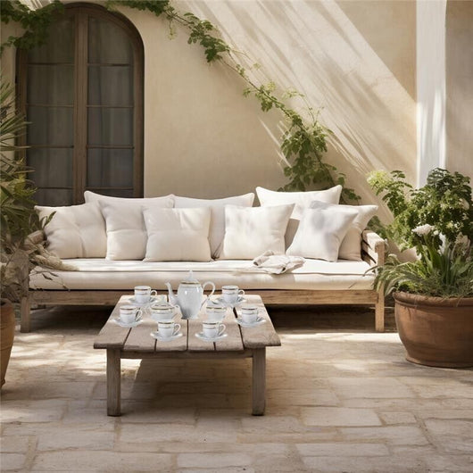 CLAUDIA SERVIZIO DI CAFFÈ IN SET DA 27 PEZZI CON DECORO ORO