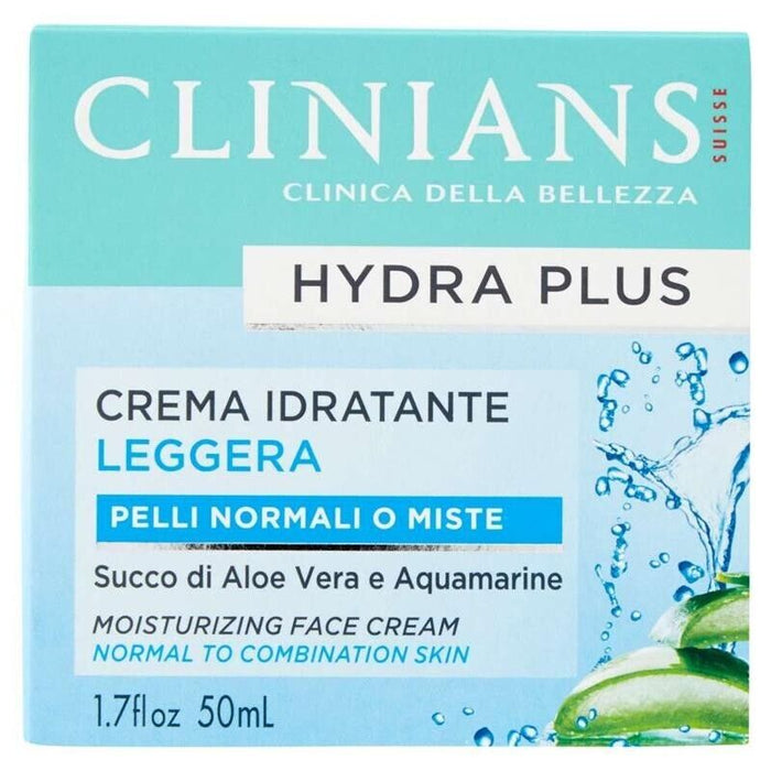 CLINIANS CREMA IDRATANTE LEGGERO VISO 50 ML HIDRA PLUS