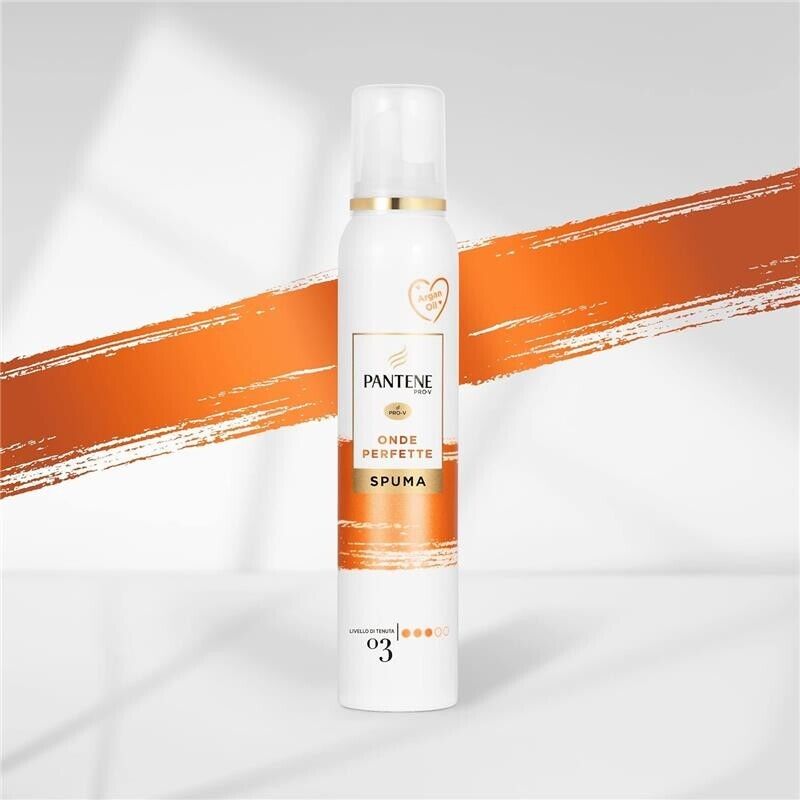 PANTENE PRO-V SPUMA STYLING ONDE PERFETTE 200ML CAPELLI LUMINOSI ALL'ARGAN N3