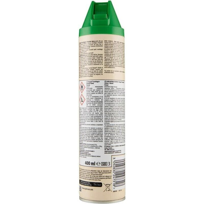 BAYGON INSETTICIDA SCARAFAGGI E FORMICHE SPRAY 400 ML