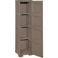 ARMADIO OMNIMOD MOBILE CONTENITORE 40X47X164 CM ANTE LISCE COLORE WENGE