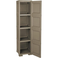 ARMADIO OMNIMODUS 4 SCOMPARTI 40X47X164 CM ANTE LISCE STRET TALPA