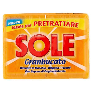 SET 4 PZ SOLE SAPONE PER BUCATO A MANO 250GR