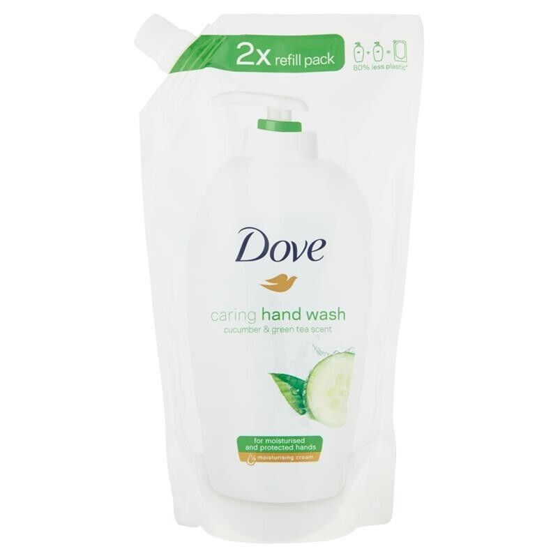 DOVE RICARICA SET 10 PZ SAPONE LIQUIDO MANI RICARICA GO FRESH COCUMBER & GREEN TEA 500ML