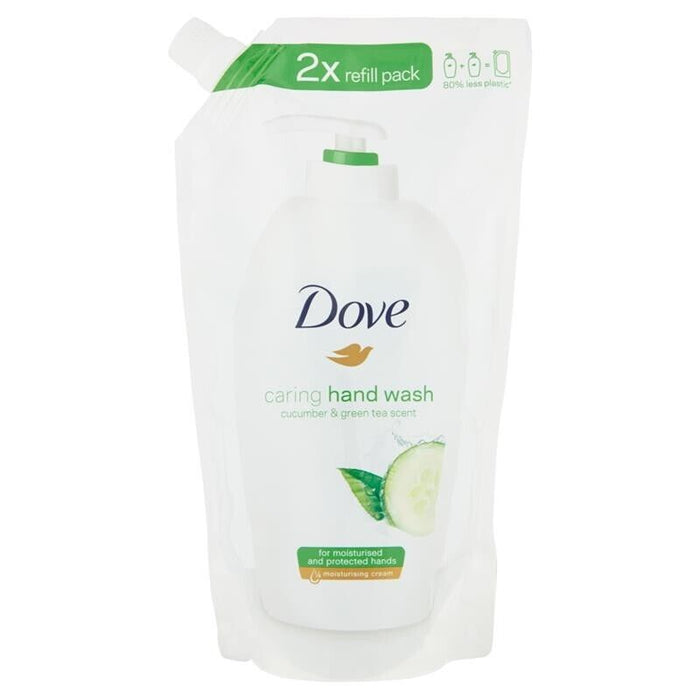 DOVE RICARICA SET 10 PZ SAPONE LIQUIDO MANI RICARICA GO FRESH COCUMBER & GREEN TEA 500ML