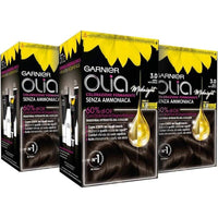 GARNIER SET 3 PZ OLIA TINTA CAPELLI 3.0 SOFT NERO NATURALE