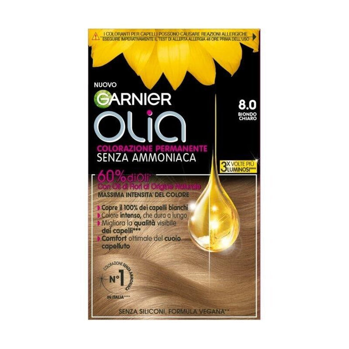 GARNIER OLIA TINTA CAPELLI 8.0 BIONDO CHIARO
