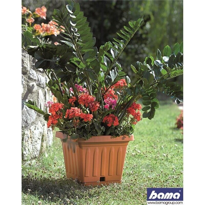 VASO TERRA QUADRATO 30X30 CM