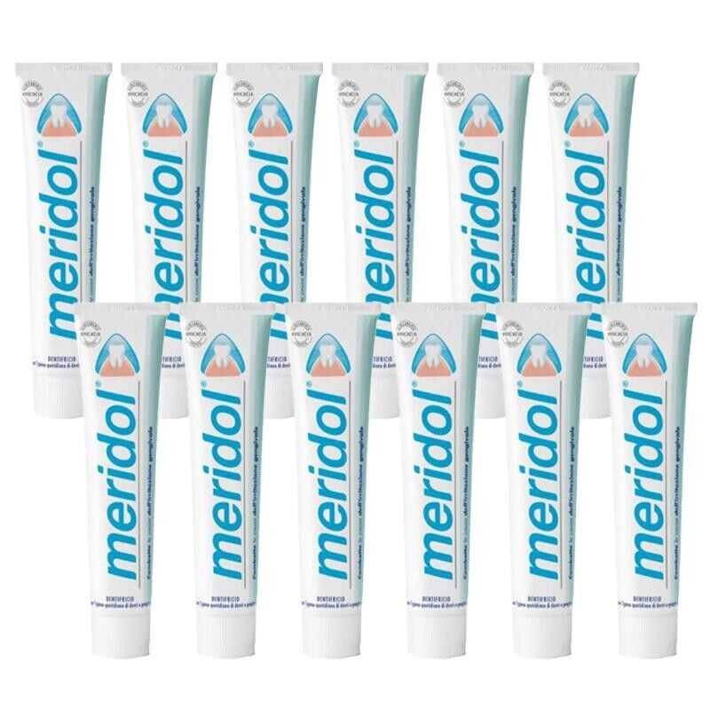 MERIDOL DENTIFRICIO SET 3 PZ  PROTEZIONE GENGIVE NEW DA 75 ML