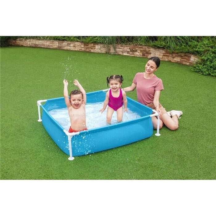 PISCINA FUORI TERRA CON STRUTTURA 122 X 122 X 30.5 CM CAPIENZA DA 365 LT