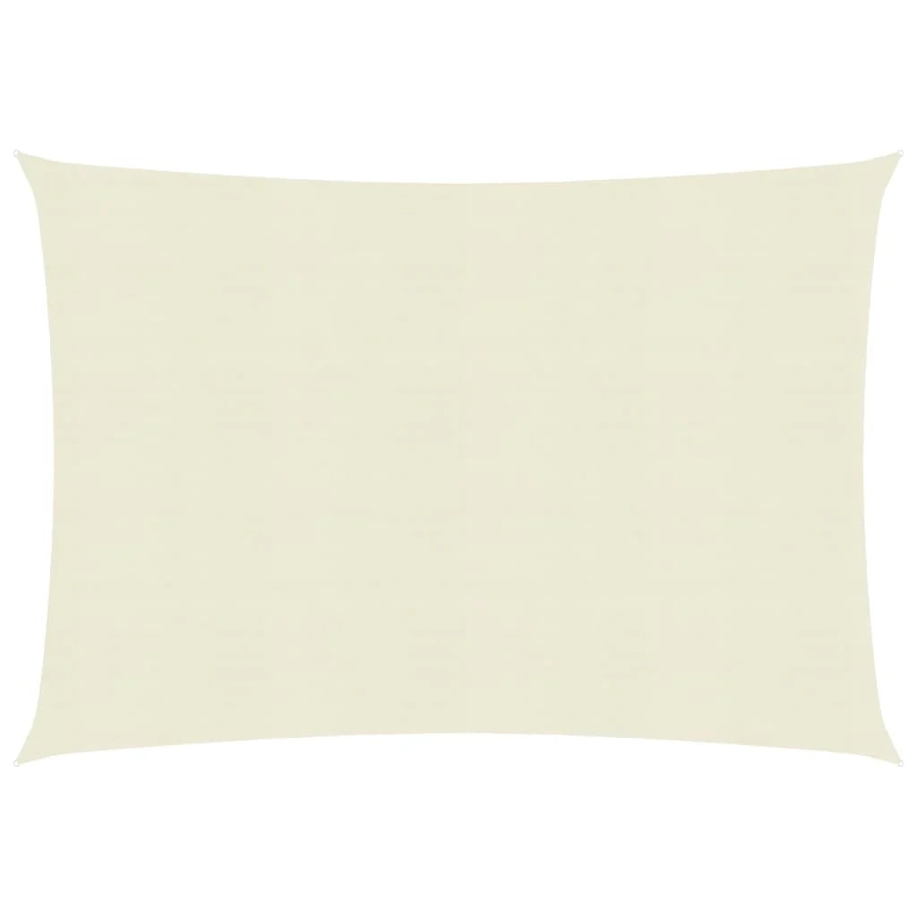 Vela ombreggiante/ombrellone 160 g/m² 3 x 4 m HDPE crema 02_0009083