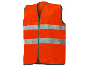 industrial starter gilet alta visibilit+ col. arancio fluo tg. unica cod:ferx.vit42123