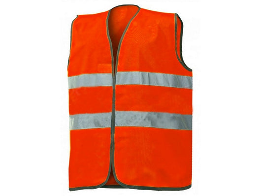 industrial starter gilet alta visibilit+ col. arancio fluo tg. unica cod:ferx.vit42123
