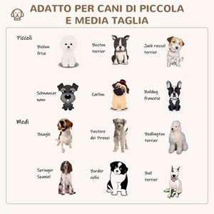 CUCCIA PER CANI IMBOTTITA CON CUSCINO E BORDI RIALZATI, RIVESTIMENTO IN TESSUTO, 85X85X35CM, GRIGIO