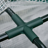 LETTO PER ORTO IN CASSETTA CON SERRA DA GIARDINO, PORTAPIANTE DA ESTERNO IN LEGNO E PE PER FIORI E VERDURE