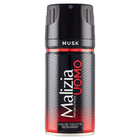 SET 3 PZ MALIZIA DEODORANTE SPRAY UOMO 150 ML MUSK