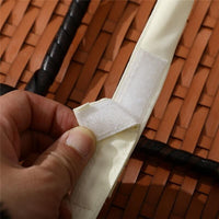 SET 2 LETTINI PRENDISOLE IN RATTAN PE CON CUSCINO E SCHIENALE 5 RECLINAZIONI, 196X60X22CM