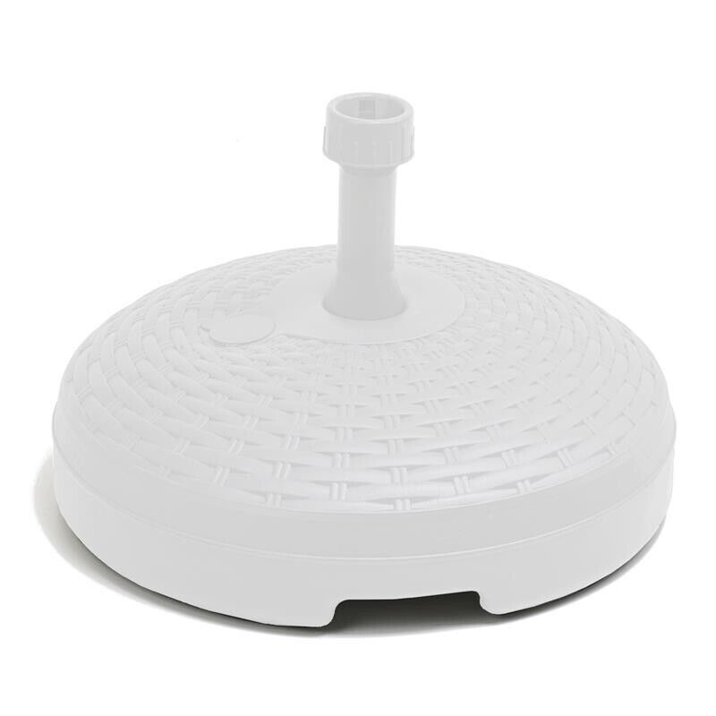 BASE PER OMBRELLONE IN POLIPROPILENE 20 LT BIANCO