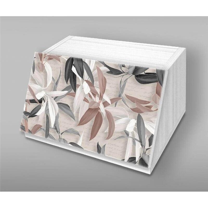 PORTA PANE VINTAGE 30X40X20 CM TILES VINTAGE BIANCO A FANTASIA