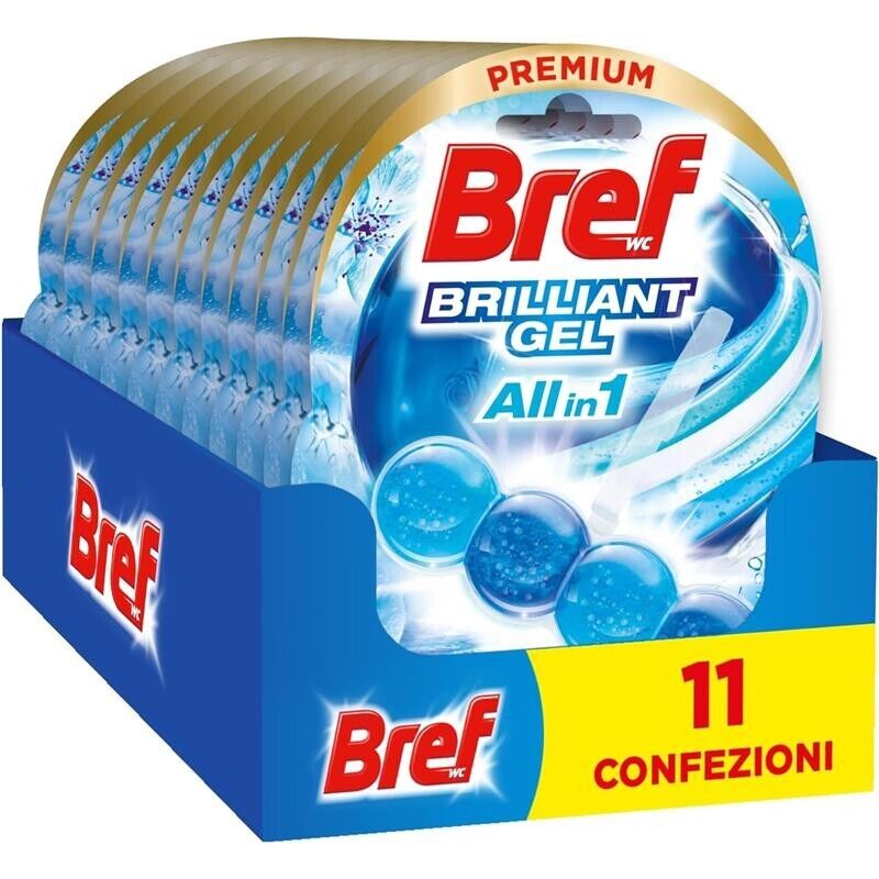 BREF WC BRILLANTANTE SET 11 CONFEZIONI IN GEL FORZA ANTICA