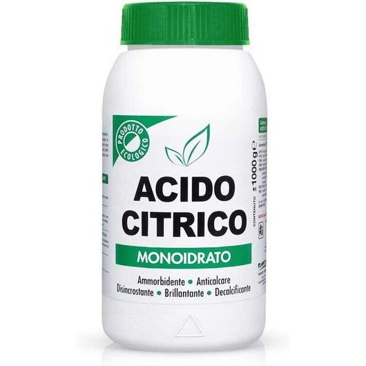 MARTEN ACIDO CITRICO MONOIDRATO MULTIFUNZONE 1 KG ANTICALCARE DISINCROSTANTE E DECALCIFICANTE ECOLOGICO