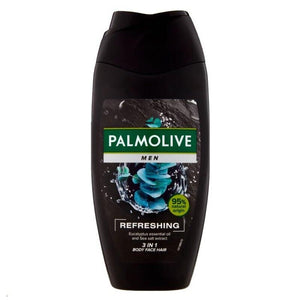 PALMOLIVE BAGNOSCHIUMA 220 ML NATURALS MEN REFRESHING CORPO E VISO 3 IN 1 OKY