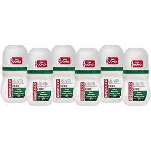 BOROTALCO SET 6 PZ DEO ROLL-ON 50 ML L'UNO NEW ASCIUTTO