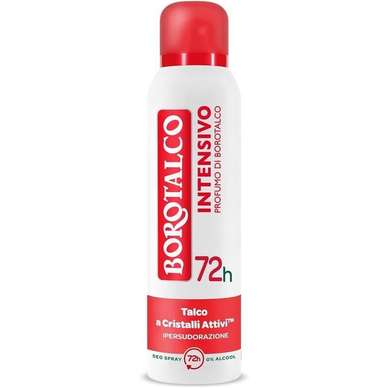 BOROTALCO SET 4 PZ DEO SPRAY 150 ML L'UNO NEW INTENSIVO PROFUMO DI BOROTALCO 72H