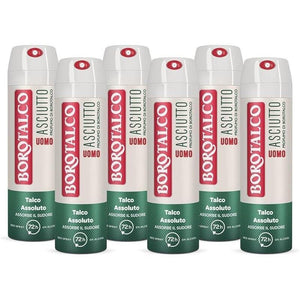 BOROTALCO SET 6 PZ DEO SPRAY 150 ML L'UNO NEW PROFUMO DI BOROTALCO DA UOMO + ASCIUTTO
