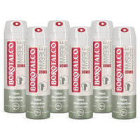 BOROTALCO SET 6 PZ DEO SPRAY 150 ML L'UNO NEW UOMO INVISIBILE PROFUMO MUSCHIATO