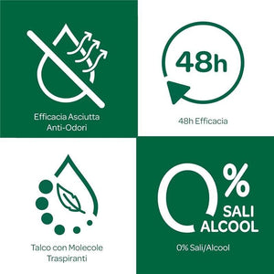 BOROTALCO SET 4 PZ DEO SPRAY 150 ML L'UNO NEW PURO 0 SALI 0 ALCOOL PROFUMO DI BOROTALCO