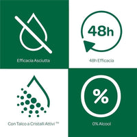 BOROTALCO ROLL-ON SET 8 PZ 50 ML L'UNO FORMULA SENZA ALCOOL EFFICACIA FRESCA 48H TALCO CRISTALLI ATTIVI