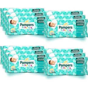 PAMPERS 600 PZ SALVIETTE UMIDIFICATE BAMBINI BABY FRESH