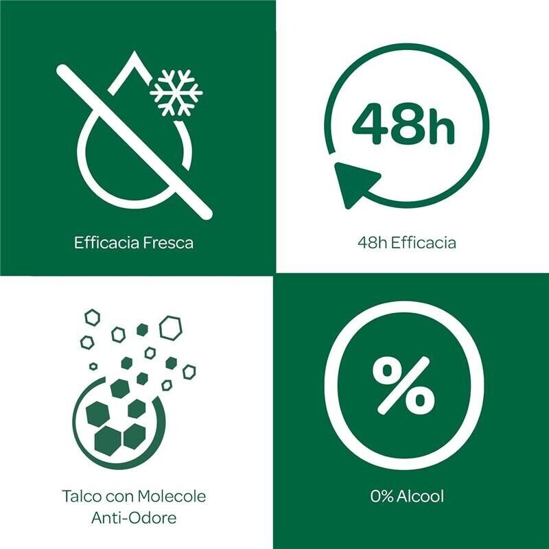 BOROTALCO ROLL-ONSE T 6 PZ 50 ML L'UNO FORMULA SENZA ALCOOL EFFICACIA FRESCA 48H ARANCIONE