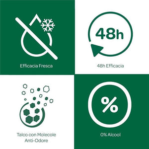 BOROTALCO ROLL-ONSE T 6 PZ 50 ML L'UNO FORMULA SENZA ALCOOL EFFICACIA FRESCA 48H ARANCIONE