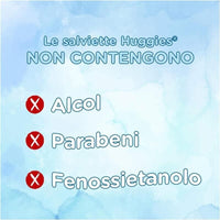 HUGGIES UNISTAR SALVIETTE UMIDIFICATE PER BAMBINI 560 SALVIETTE PER OGNI UTILIZZO