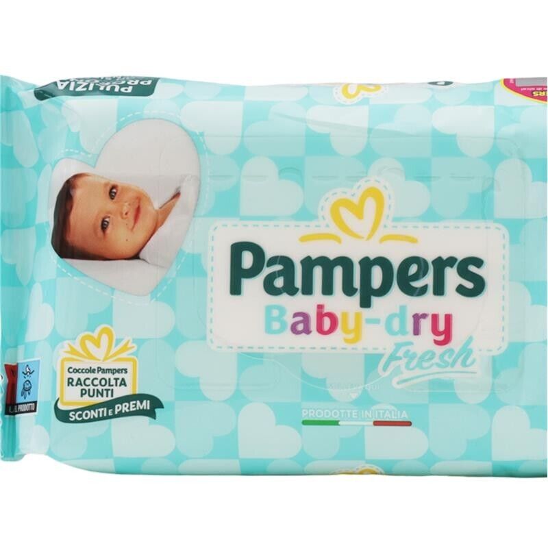 PAMPERS 600 PZ SALVIETTE UMIDIFICATE BAMBINI BABY FRESH