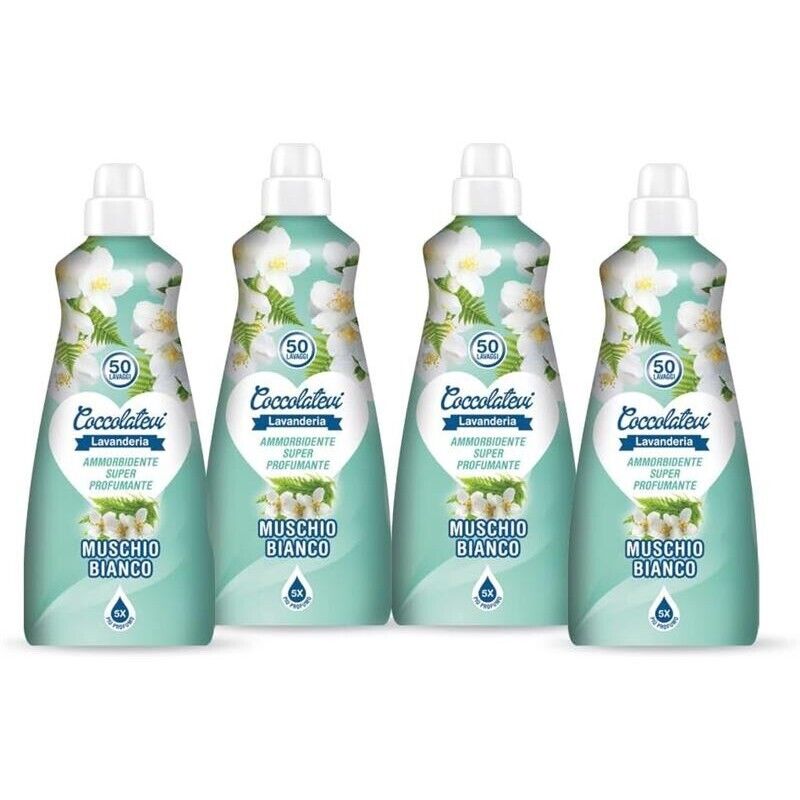 COCCOLATEVI SET 3 PZ AMMORBIDENTE SUPER PROFUMANTE MUSCHIO 1250 ML L'UNO